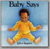 Baby Says book cover